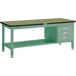 Medium-Duty Workbench (3-Tier Cabinet), Uniform Load, 1,200 kg,