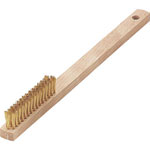 Wooden Handle Brass Brush