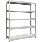 Medium Capacity Boltless Shelf Model M3 (ZAMR Steel Plate Specification, 300 kg Type, Height 1,800 mm, 5 Shelf Type)