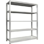 Medium Capacity Boltless Shelf Model M3 (ZAMR Steel Plate Specification, 300 kg Type, Height 2,100 mm, 5 Shelf Type)