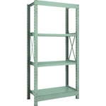 Medium Capacity Bolted Shelf Model R3 (300 kg Type, Height 1,800 mm, 4 Shelf Type)