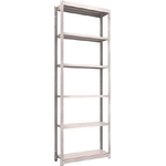 Small to Medium Capacity Boltless Shelf Model M1.5 (150 kg Type, Height 2,400 mm, 6 Shelf Type)