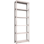 Small to Medium Capacity Boltless Shelf Model M2 (200 kg Type, Height 2,400 mm, 6 Shelf Type)