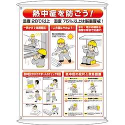 Heatstroke Preventive Measures Sign Set