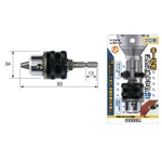 Drill Chuck, with Key Type BH-19E