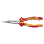 Insulated Needle Nose Pliers, with Cutting Edge (Insulated Longnose Pliers)