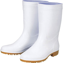 Anti-Bacterial White Sanitation Boots