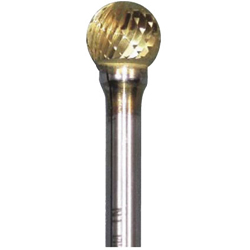 Carbide Cutter (Titanium Coating) Spherical Type