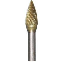 Carbide Cutter (Titanium Coating) Pointed Type