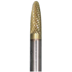 Carbide Cutter (Titanium Coating) Round Taper Tip Type