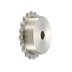 Stainless-Steel (SUS304) Standard Sprocket, B Type (Single Integrated Hub)