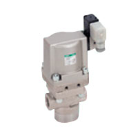 Moderate / High Pressure Air Operated Type 3- Port Valve (Coolant Valve)