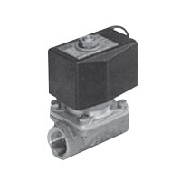 Large Diameter, Direct Acting 2 Port Solenoid Valve General-Purpose Valve AB71 Series