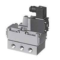 Single Valve, Pilot-Operated 5-Port Valve, Selex Valve 4F4/5/6/7 Series