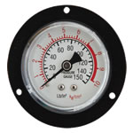 Flange Shape Pressure Gauge