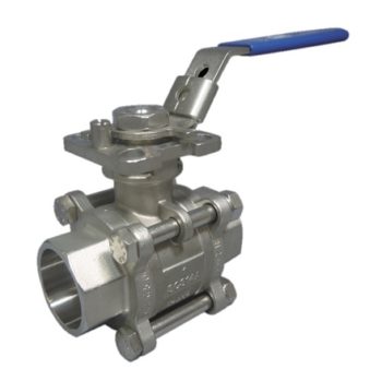 Stainless Steel Valve - CSH-SS High Ground Insertion Butt Weld Ball Valve