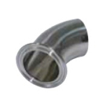 Sanitary Fitting Ferrule Parts EQ-FW Single Ferrule 45° Elbow