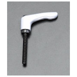 Male Thread Clamp Lever (Silver)