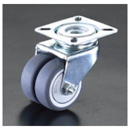 Caster (Swivel Bracket and Two Wheels) Wheel Diameter × Width: 75× (25 × 2) mm