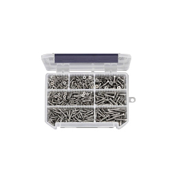 Countersink Head Piercing Screw Set [Stainless ] EA949AM-12