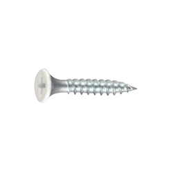 Premium LGS Screw, Bugle Head, Colored (White)