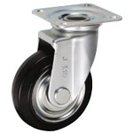 Caster for Medium Loads, J-Type Swivel Bracket (Size 130 mm)