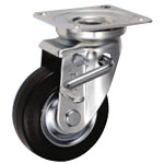 JB Type Caster With Stopper Swivel Bracket (Size 100 mm) for Medium Load