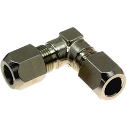 Ring Copper Pipe Fittings (for Instrumentation) - L-Shaped Flared Union Fitting