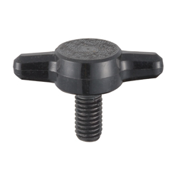 Thumbscrew Type T, Black HANWGHTB-SUS-M5-18