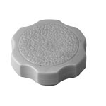 Thumb Knob (Chrysanthemum-Type, Gray)