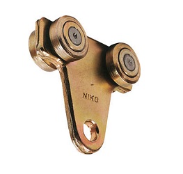 Suspension Wheels for Door Hanger "Niko" (Double Wheel) (for Trolley Hanger)