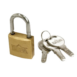 Lock, Dimpled Padlock, Different Key Number
