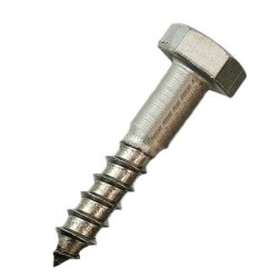 Stainless Steel Hexagonal Coach Screw