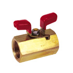 Brass Ball Valve BBS Series wing Handle Type