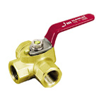 Brass Ball Valve RBS Series (Three-Way Valve)