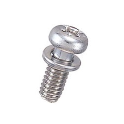 Stainless Steel Set Pan Head Screw (With SW) / U-0000-S