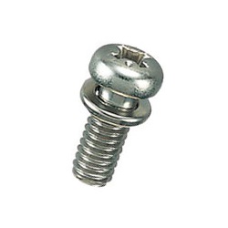 Brass Pan Head Screw Set (With SW) / B-0000-S