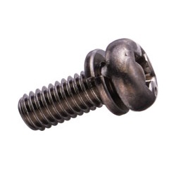 Brass Pan Head Screw Set (With SW) / B-0000-SB