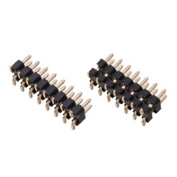 Nylon Pin Header / PSM-42 Pin (Square Pin), 2.54 mm Pitch, SMT Straight (2 Rows) PSM-420233-14