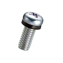 Steel Screw (Cross-Recessed Head), Trivalent Chromium Chromate Treatment F-E