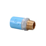 Pipe End Anticorrosive Fitting, Male Adapter Socket with Anticorrosive Screw