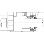 High Power Lock Variable Diameter Screw Tee