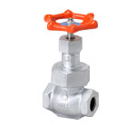 Malleable Valve, 10K Type, Globe Valve, Screw Shape, Reinforced PTFE Disk Installation