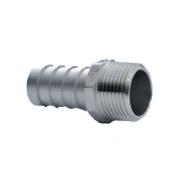 Stainless Steel Screw-in Hose Fitting, Hex Hose Nipple