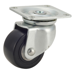 Casters for Heavy Loads, FP-WJ Model, Nylon Wheeled Model with Swivel Bracket