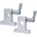 Sensor BracketFlexibleAluminum/Mounting BaseWedge Mounting Base TWith Clamp Lever (For Round Shaft/Square Shaft)