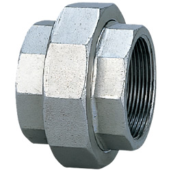 Stainless Steel Screw-In Pipe Fitting, Union SUS-U-3