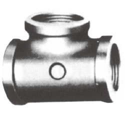 Screw-In PL Fitting, Tee with Collar PL-BT-2