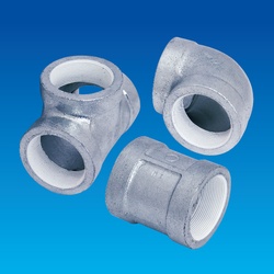 Screw Sealing Agent-Coated Screw Type Malleable Cast Iron Pipe Fitting, PS20K Continuous Feeding Piping Fitting, Socket PS-HBS-2