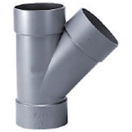 Kubota ChemiX, DV Fittings, 45° Y Tee, DV-45Y 65